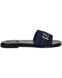 MSGM - Logo-Plaque Slides - Lyst