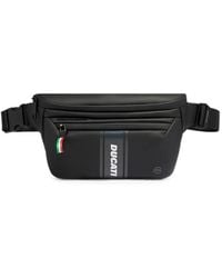 Piquadro - X Ducati Logo-Print Belt Bag - Lyst
