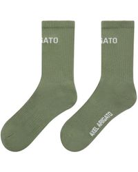 Axel Arigato - Logo-Embroidered Crew Socks - Lyst