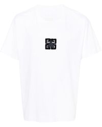 Givenchy - T-Shirt mit 4G Stars-Print - Lyst