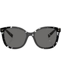 Prada - Prada Pr 22zs Overvsized Frame Sunglasses - Lyst