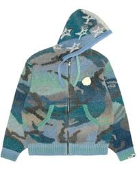 Aape By A Bathing Ape - Camouflage-Print Zip-Up Hoodie - Lyst