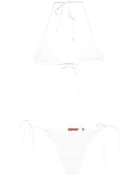 Missoni - Iriserende Bikini Met Strik - Lyst