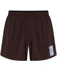 Satisfy - Pantalones Cortos Space-O Con Perforaciones - Lyst