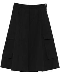 Barena - Pleated Cargo Mini Skirt - Lyst
