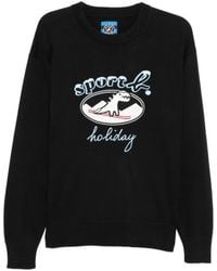 SPORT b. by agnès b. - Ski Dino Christmas Sweater - Lyst