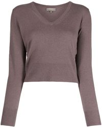 N.Peal Cashmere - Fine-knit Cashmere Cropped Jumper - Lyst