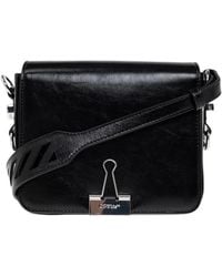 Off-White c/o Virgil Abloh - Binder Leather Shoulder Bag - Lyst