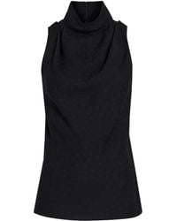 Proenza Schouler - Taryn Jacquard High-neck Top - Lyst