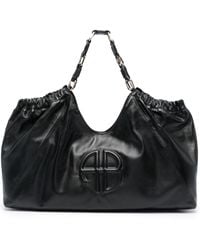 Anine Bing - Logo-embossed Leather Tote Bag - Lyst