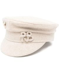 Ruslan Baginskiy - Logo-Appliqué Baker Boy Hat - Lyst