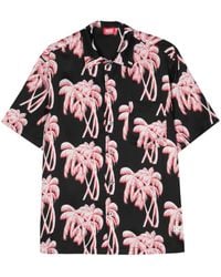 DIESEL - Bmowt-Adrian Hemd Mit Palmen-Print - Lyst