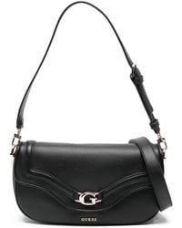 Guess - Dea Logo-Plaque Shoulder Bag - Lyst
