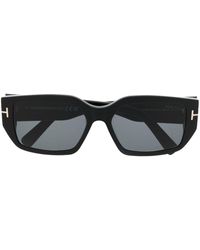 Tom Ford - Silvano-02 Square-frame Sunglasses - Lyst