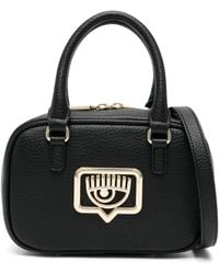 Chiara Ferragni - Handtasche Mit Schild - Lyst
