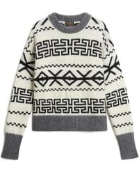 Woolrich - Fair Isle Crew-Neck Sweater - Lyst