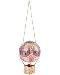 Judith Leiber - Hot Air Balloon Marguerite Crystal-Embellished Mini Bag - Lyst