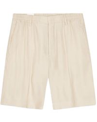 NN07 - Elasticated Pleated-Front Shorts - Lyst