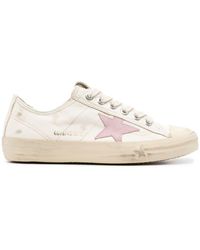 Golden Goose - V-star Leather Sneakers - Lyst