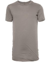 Rick Owens - Crinkled Cotton T-shirt - Lyst