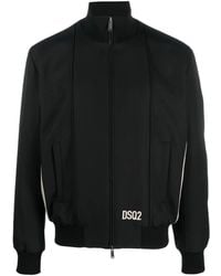 DSquared² - ストライプトリム ボンバージャケット - Lyst