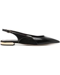Chloé - Saada Leather Ballerina Shoes - Lyst