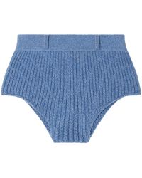 Alanui - Knitted High-Waisted Shorts - Lyst