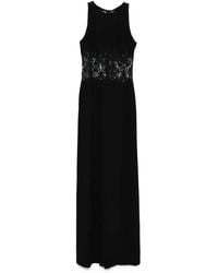 Ermanno Scervino - Lace-insert Sleeveless Dress - Lyst