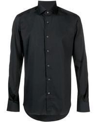 Xacus - Pointed Collar Slim-Fit Shirt - Lyst