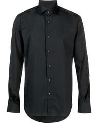 Xacus - Pointed Collar Slim-Fit Shirt - Lyst