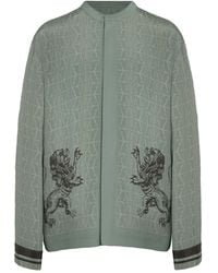 Domaine Des Artistes - Camicia A Maniche Lunghe Con Stampa Leone - Lyst