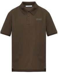 Givenchy - Poloshirt Mit Logo-Patch - Lyst