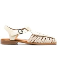 Hereu - Alaro Leren Sandalen - Lyst