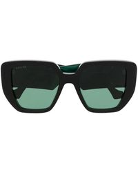 Gucci - Interlocking G Oversized-Frame Sunglasses - Lyst