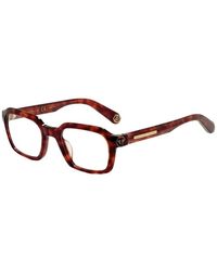 Philipp Plein - Tortoiseshell-Effect Geometric-Frame Glasses - Lyst