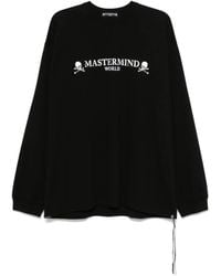 MASTERMIND WORLD - Langarmshirt Mit Logo-Print - Lyst