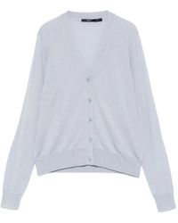 Seventy - V-Neck Buttoned Cardigan - Lyst