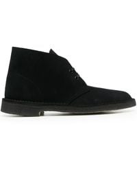 Clarks - Suede Lace-Up Desert Boots - Lyst