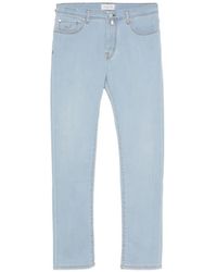 Jacob Cohen - Contrast-Stitching Jeans - Lyst