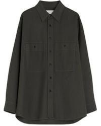 Lemaire - パッチポケット オーバーシャツ - Lyst