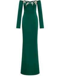 Rebecca Vallance - Ellerie Strapless Embellished Maxi Dress - Lyst