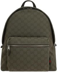 Gucci - Medium Gg Canvas Backpack - Lyst