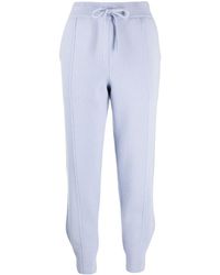 Pringle of Scotland - Drawstring Knitted Track Pants - Lyst