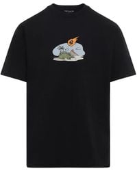Carhartt - T-Shirt Met Grafische Print - Lyst