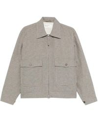 Universal Works - Lucas Zip-Fastening Long-Sleeve Jacket - Lyst