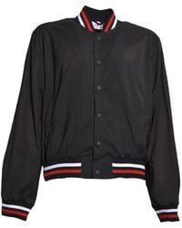 Gcds - Bomberjacke Mit Perforiertem Logo-Streifen - Lyst