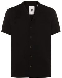 PT Torino - Camisa con cuello cubano - Lyst