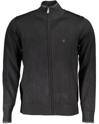 U.S. Grand - Embroidered Zip-Up Cardigan - Lyst