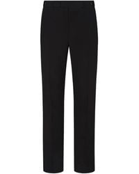 Emporio Armani - Belt-loops Side-straps Trousers - Lyst