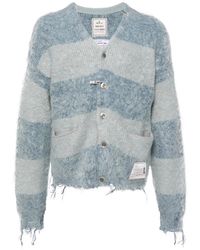 Maison Mihara Yasuhiro - Striped Cardigan - Lyst